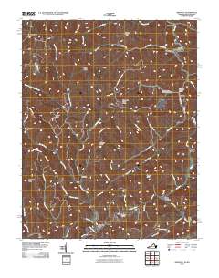 2011 Map of Amonate, 2011 Print