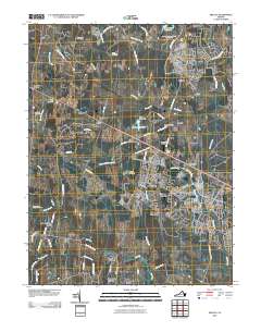 2010 Map of Arcola, 2010 Print