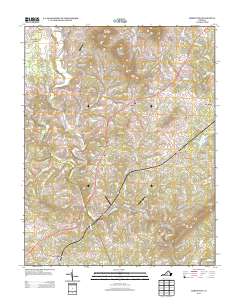 2013 Map of Arrington, 2013 Print