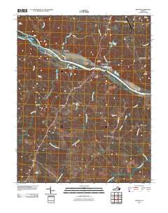 2010 Map of Arvonia, 2010 Print