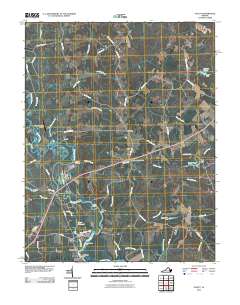2010 Map of Aylett, 2010 Print