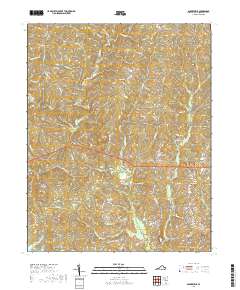 2019 Map of Baskerville, 2019 Print