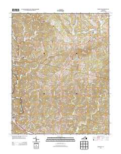 2013 Map of Bassett, 2013 Print