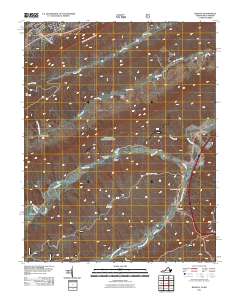 2011 Map of Bastian, 2011 Print