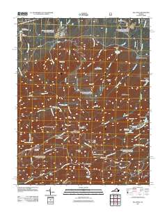 2011 Map of Big Levels, 2011 Print