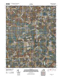 2010 Map of Boykins, 2010 Print