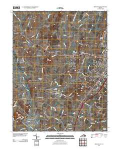 2010 Map of Bridgewater, 2010 Print