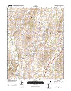 2013 Map of Bridgewater, 2013 Print