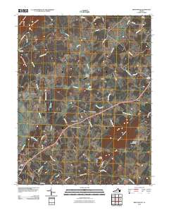 2010 Map of Brightwood, 2010 Print