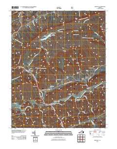2011 Map of Brumley, 2011 Print