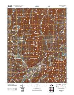 2011 Map of Buchanan, 2011 Print