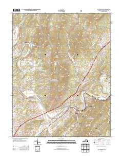 2013 Map of Buchanan, 2013 Print