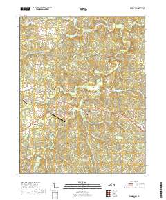 2019 Map of Buckingham, 2019 Print