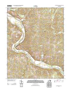 2013 Map of Cartersville, 2013 Print