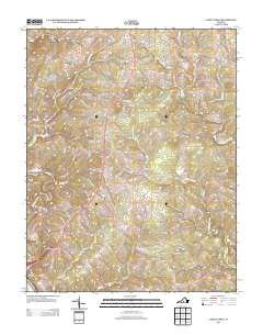 2013 Map of Castle Craig, 2013 Print