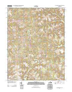 2013 Map of Cauthornville, 2013 Print
