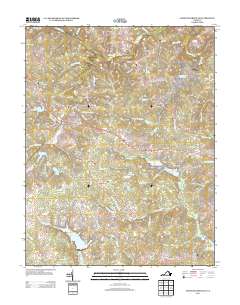 2013 Map of Chancellorsville, 2013 Print