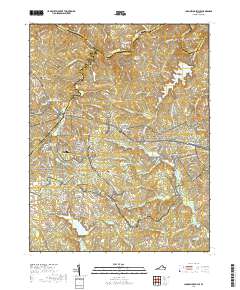 2019 Map of Chancellorsville, 2019 Print