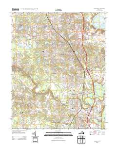 2013 Map of Chester, 2013 Print