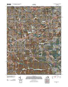 2010 Map of Chesterfield, 2010 Print