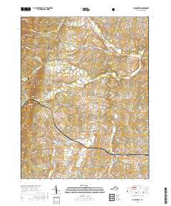 2019 Map of Churchville, 2019 Print
