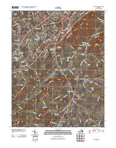 2010 Map of City Farm, 2010 Print