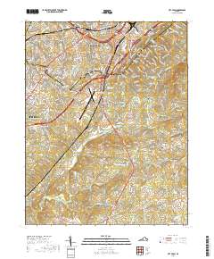 2019 Map of City Farm, 2019 Print