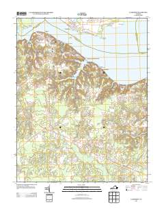 2013 Map of Claremont, 2013 Print