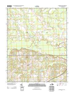 2013 Map of Claresville, 2013 Print
