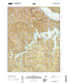 2019 Map of Clarksville South, 2019 Print
