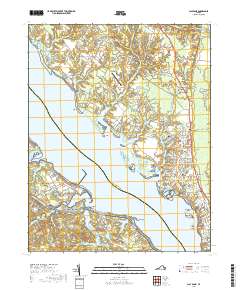 2019 Map of Clay Bank, 2019 Print