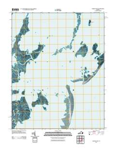 2011 Map of Cobb Island, 2011 Print