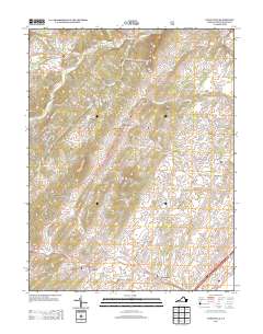 2013 Map of Conicville, 2013 Print