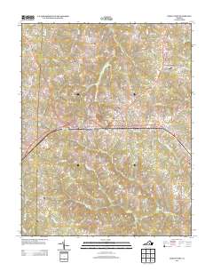 2013 Map of Crewe West, 2013 Print