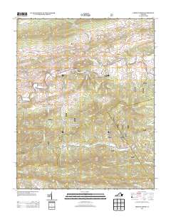 2013 Map of Cripple Creek, 2013 Print