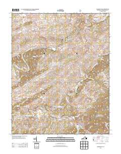 2013 Map of Damascus, 2013 Print