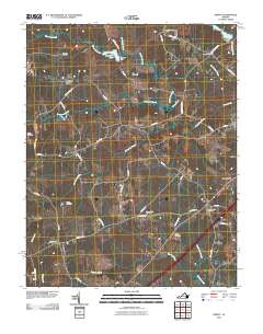 2010 Map of DeWitt, 2010 Print