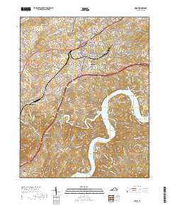 2019 Map of Dublin, 2019 Print