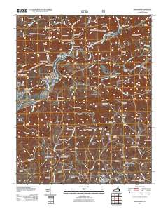2011 Map of Dungannon, 2011 Print