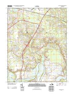2013 Map of Dutch Gap, 2013 Print