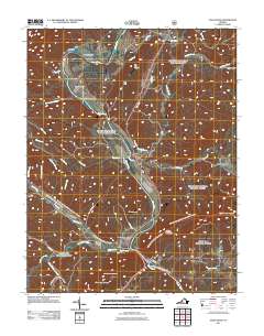 2011 Map of Eagle Rock, 2011 Print