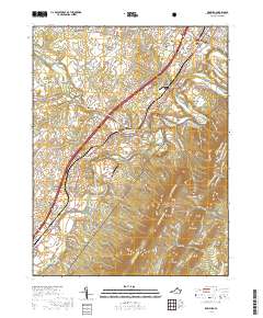 2019 Map of Edinburg, 2019 Print