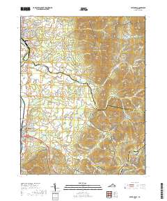 2019 Map of Elkton East, 2019 Print