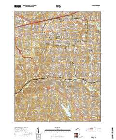 2019 Map of Fairfax, 2019 Print