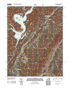 2011 Map of Falling Spring, 2011 Print