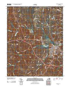 2010 Map of Farmville, 2010 Print