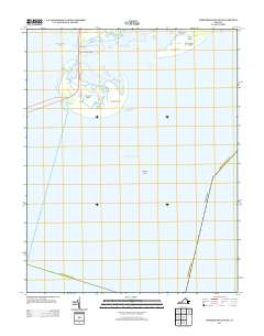 2013 Map of Fishermans Island, 2013 Print