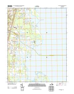 2013 Map of Fleets Bay, 2013 Print