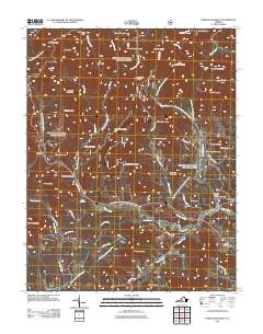 2011 Map of Forks of Buffalo, 2011 Print