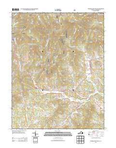 2013 Map of Forks of Buffalo, 2013 Print